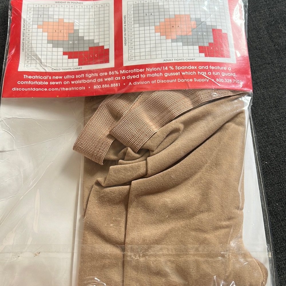 Brand new tan tights